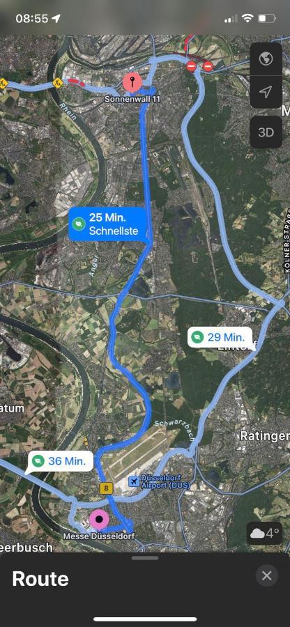 *City, Naehe Hbf, Kingsizebetten, Fitnessecke* Duisburg Eksteriør billede